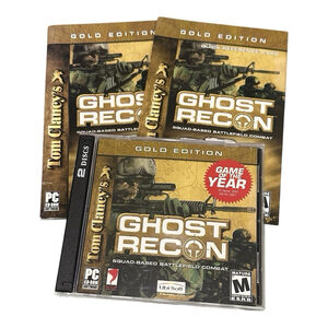 Tom Cancy’s Ghost Recon Gold Edition PC CD-Rom 2 Discs